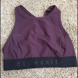 Aritzia Community sports bra/crop top from aritzia